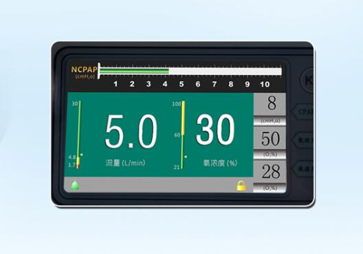 小兒CPAP無創(chuàng)呼吸機(jī)，超大液晶屏幕多功能小兒無創(chuàng)