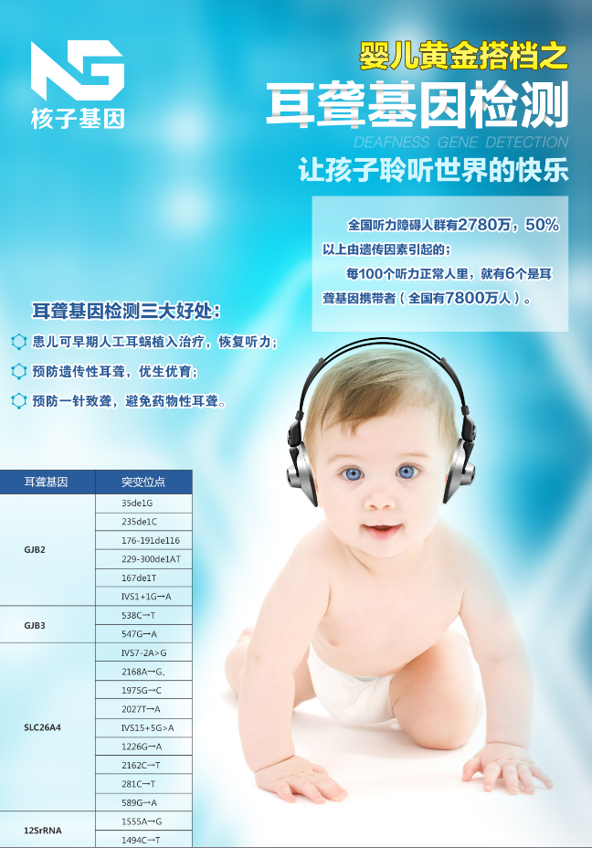 癌基因、天賦基因、耳聾基因、腫瘤個性化用藥基因檢測