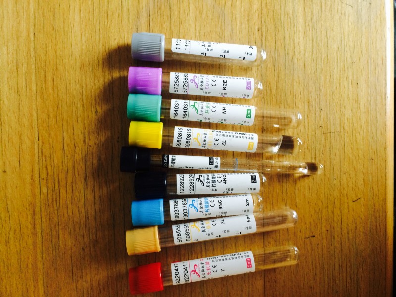 一次性使用真空抽血管