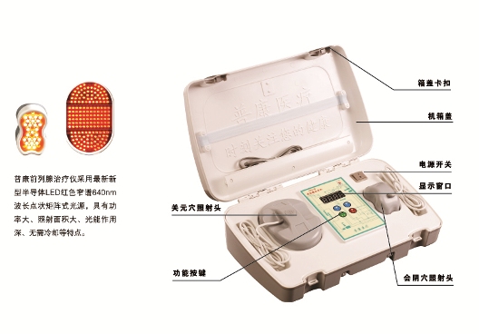 LED冷光源家用前列腺紅光治療儀，男科前列腺治療儀