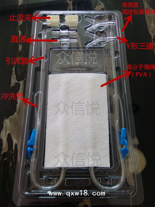 一次性使用負(fù)壓引流護(hù)創(chuàng)材料