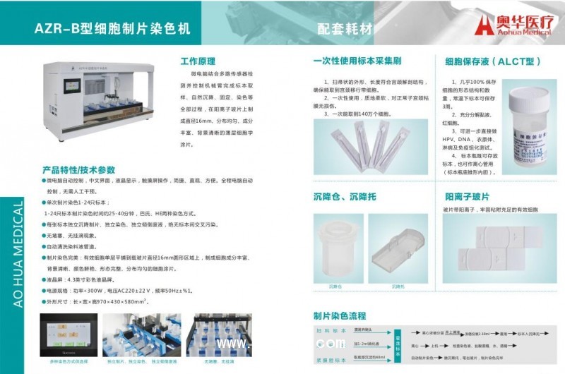 沉降式細胞制片染色機