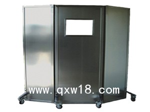 X射線防護(hù)鉛屏風(fēng)制造，移動(dòng)輪帶剎車(chē)裝置