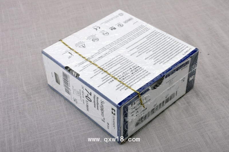 美國(guó)柯惠Covidien 非吸收性單股聚丙烯縫線 VP72X