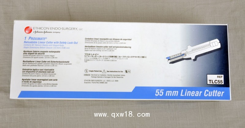 美國強(qiáng)生ETHICON直線形切割吻合器和釘倉TLC55