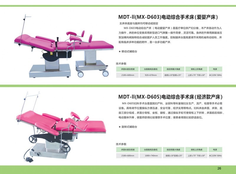 婦產(chǎn)科手術(shù)臺(tái)