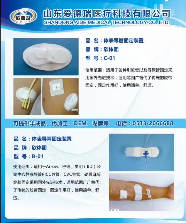 導(dǎo)管固定裝置