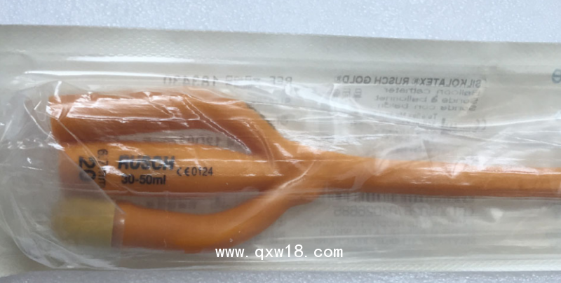 美國(guó)泰利福三腔術(shù)后魯西金黃色乳膠福萊導(dǎo)尿管183430
