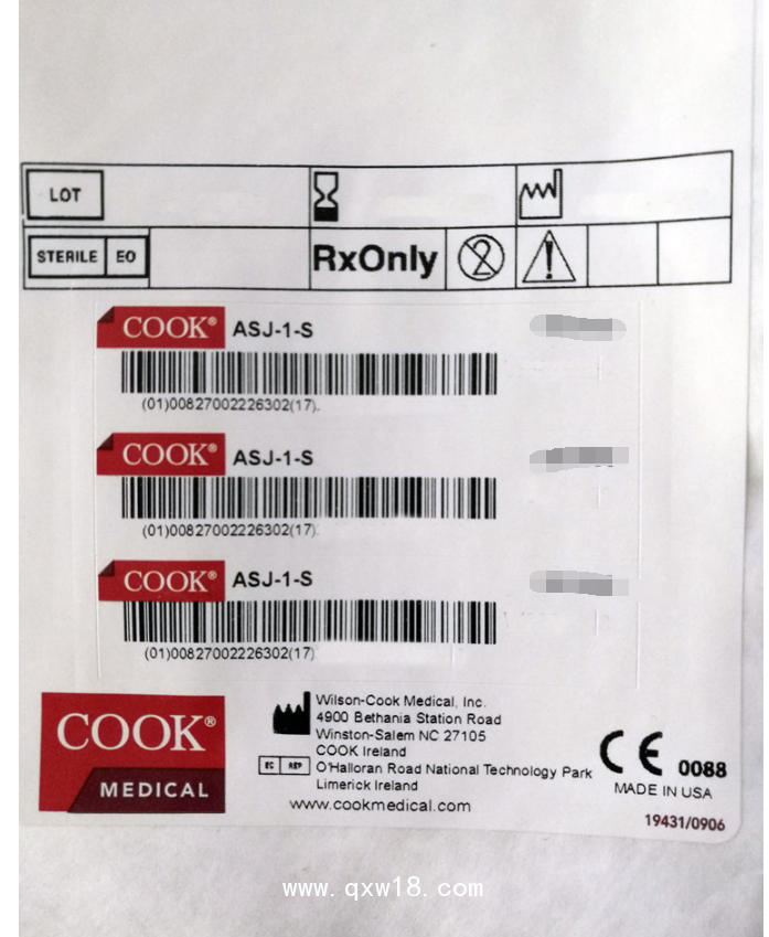 美國庫克 COOK息肉勒除器ASJ-1-S