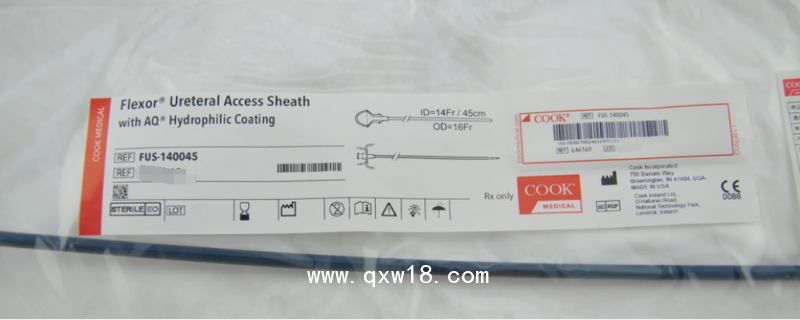 美國庫克 COOK輸尿管鞘FUS-140045