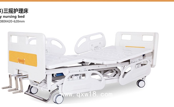 腳剎電動護理床? 老年公寓電動護理床