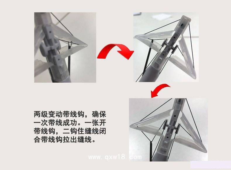 一次性使用筋膜閉合器