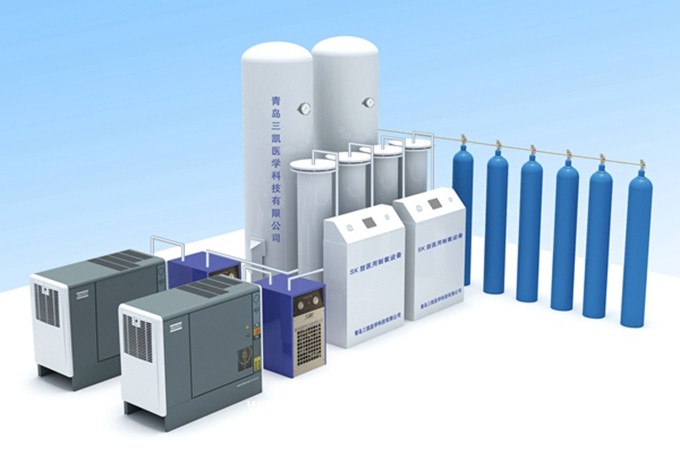 醫(yī)用制氧機-醫(yī)用分子篩制氧系統(tǒng)氧氣純度高-三凱醫(yī)學(xué)
