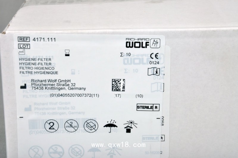 德國(guó)狼牌Wolf 氣腹機(jī)過(guò)濾、衛(wèi)生過(guò)濾器 4171.111