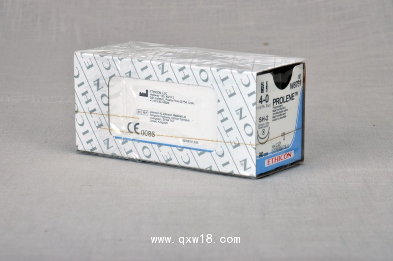 美國強(qiáng)生 ETHICON不可吸收縫線/W8761縫線