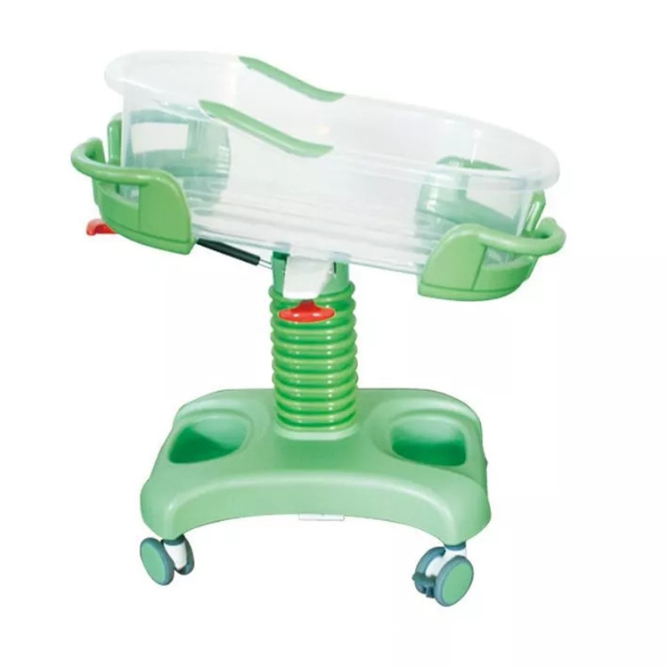 嬰兒車(chē)升降防傾斜防溢奶月子中心醫(yī)用手推嬰兒床