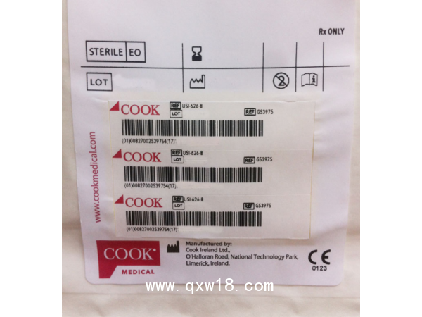 美國(guó)庫克泌尿外科支架 雙J管USI-626-B