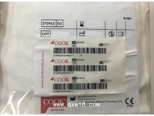 美國庫克 COOK輸尿管支架USI-526-B