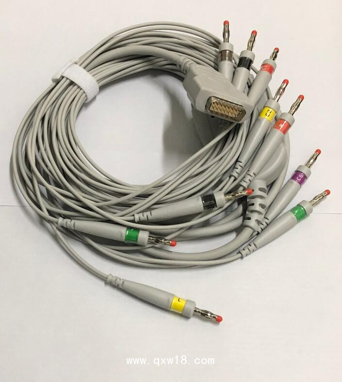 GE心電圖機導聯線 十二導心電圖機導聯線
