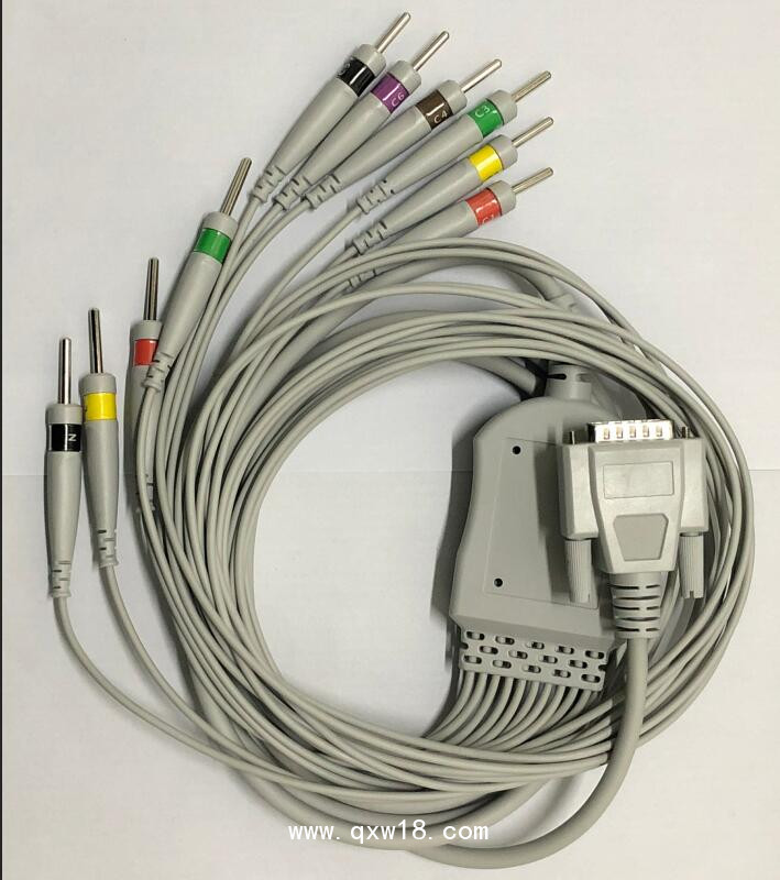 日本光電心電圖機(jī)導(dǎo)聯(lián)線