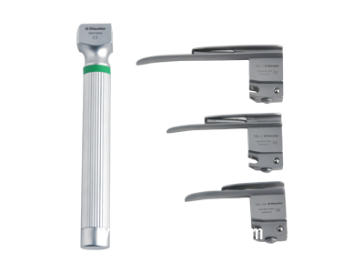 德國里斯特內嵌型麻醉光纖喉鏡/Miller型/彎鉤型