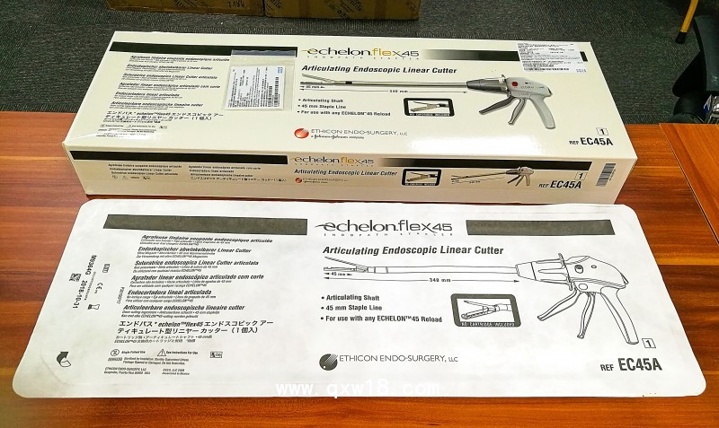 強生EC45A 腔鏡關節(jié)頭直線型切割吻合器