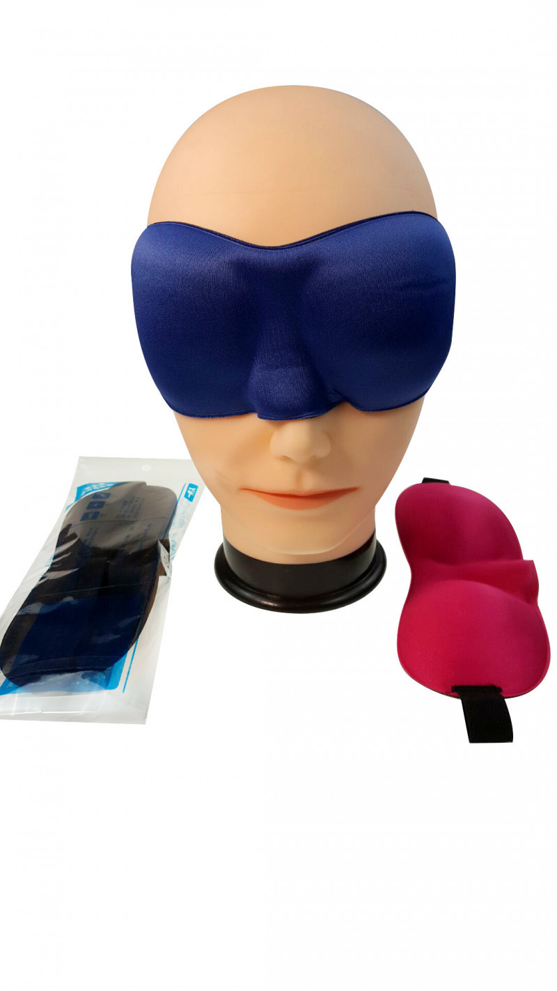 W645健盈3D眼罩記憶棉透氣遮光立體睡眠眼罩睡覺休息護眼罩