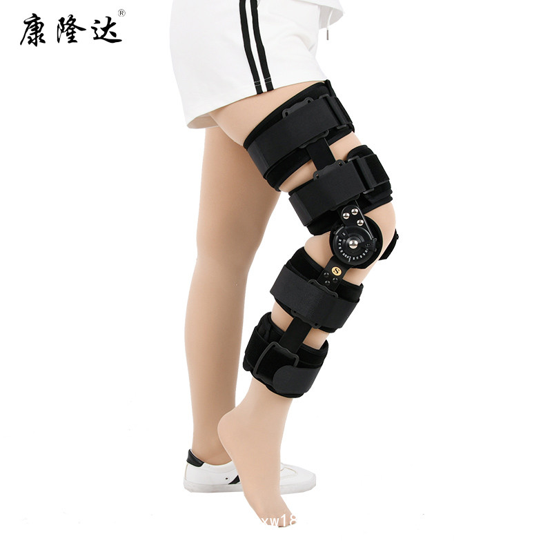 可調(diào)式膝關(guān)節(jié)固定支具 髕骨骨折 小腿骨折 膝蓋矯正器