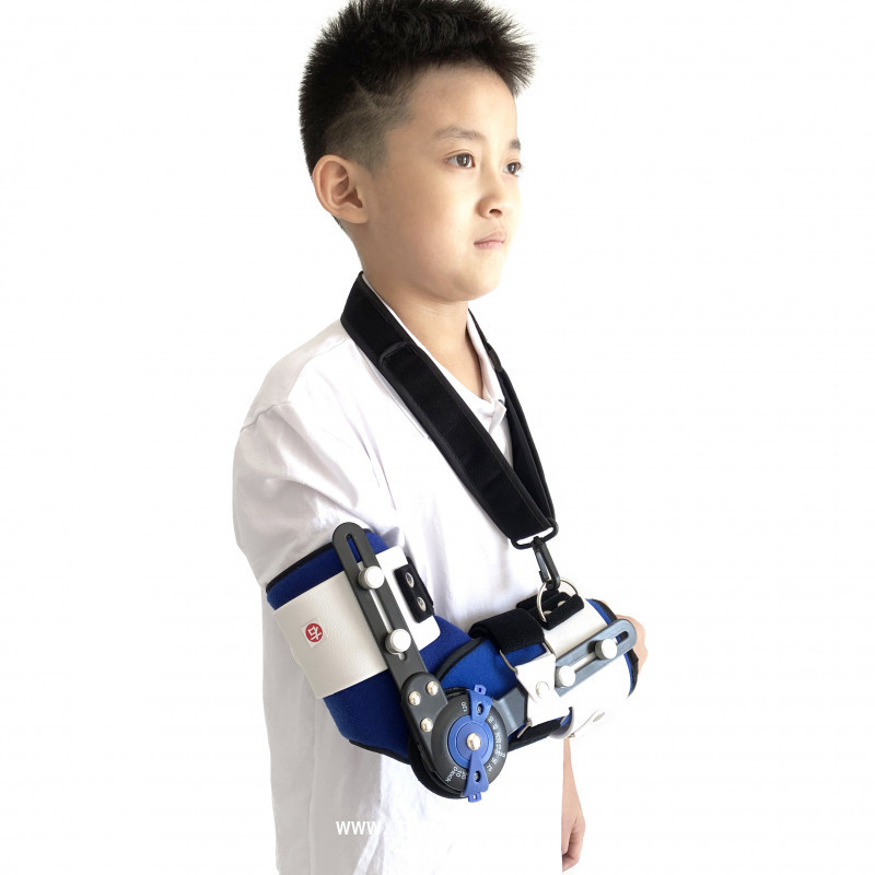 兒童可調(diào)式肘關(guān)節(jié)固定支具肘關(guān)節(jié)骨折 小臂骨折