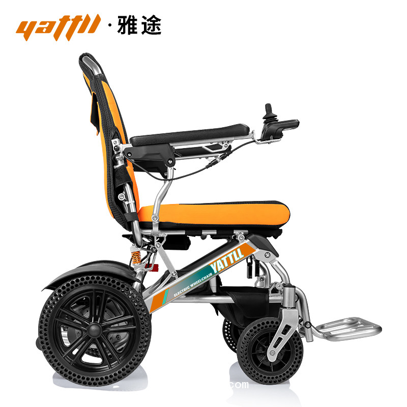 日本YATTLL雅途便攜折疊電動(dòng)輪椅輕便老人殘疾人代步電動(dòng)車(chē)