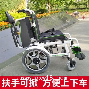 MIKI三貴輪椅MCSC-43JL小輪輕便老人殘疾人手推輪椅車