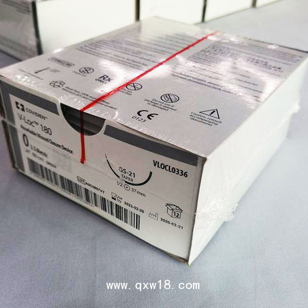 美國柯惠可吸收性縫合線VLOCL0336倒刺線