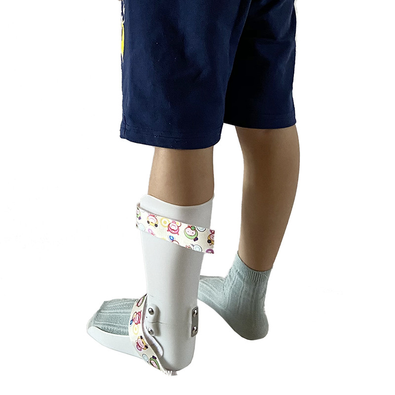 康隆達踝骨固定支具、兒童足托、足部矯正帶、足下垂矯形器