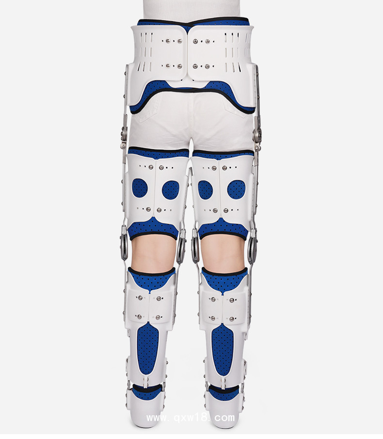 康隆達(dá)可調(diào)式髖膝踝足支具雙側(cè)  下肢固定康復(fù)器