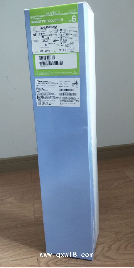 ?泰爾茂血管鞘組6F橈動(dòng)脈鞘RS*A60G16SQZ介入耗材