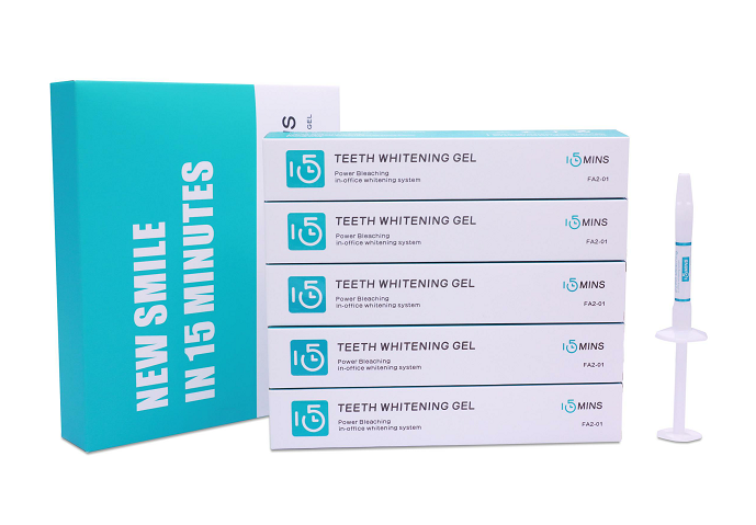 美國(guó)科立白牙齒美白凝膠15MINS原牙美白