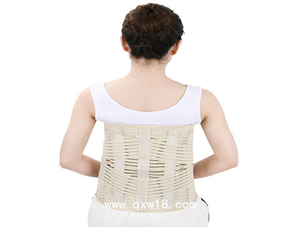 康隆達(dá) 透氣全彈力腰圍固定帶 鋼板支撐護(hù)腰帶 腰托固定帶