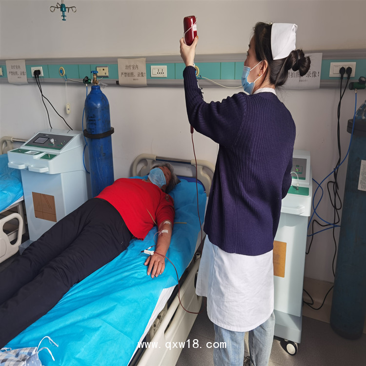 高劑量高濃度自體血回輸治療丨安通臭氧治療儀