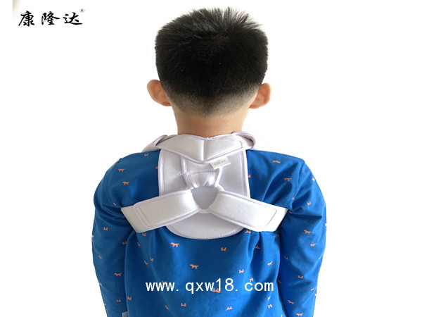 康隆達(dá)兒童鎖骨固定帶 駝背矯正 肩胛骨骨折固定