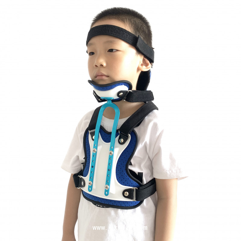 康隆達 兒童頭頸胸固定支具 歪脖矯正 斜頸胸固定支具