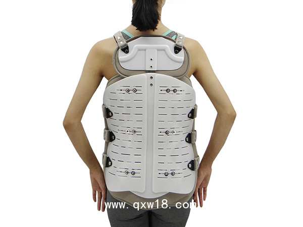 高位透氣款胸腰椎支具 復(fù)合布內(nèi)襯胸腰椎固定支具