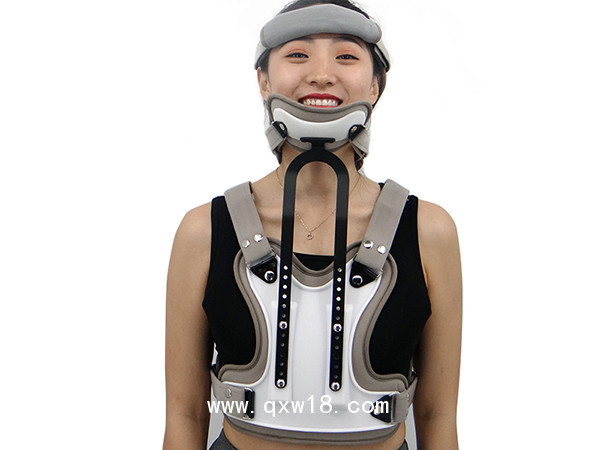 廠家直銷可調(diào)頭頸胸固定支架頭頸胸固定護具