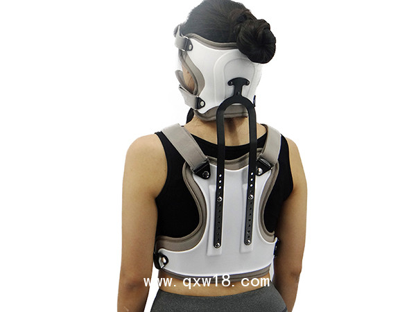廠家直銷可調(diào)頭頸胸固定支架頭頸胸固定護具