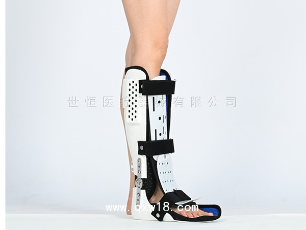 帶卡盤踝托 可調(diào)節(jié)踝足固定支具 世恒