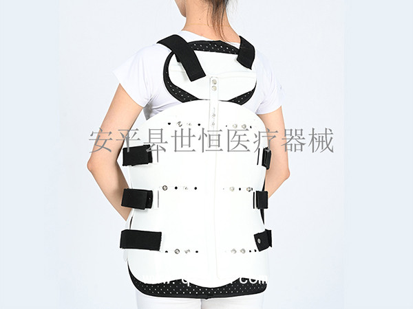 可調(diào)胸腰椎支具 腰椎固定護(hù)具均碼