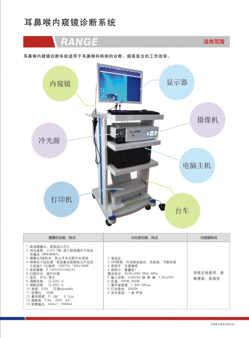 醫(yī)用內(nèi)窺鏡攝像系統(tǒng)，耳鼻喉內(nèi)窺鏡攝攝像系統(tǒng)，內(nèi)窺鏡檢查系統(tǒng)