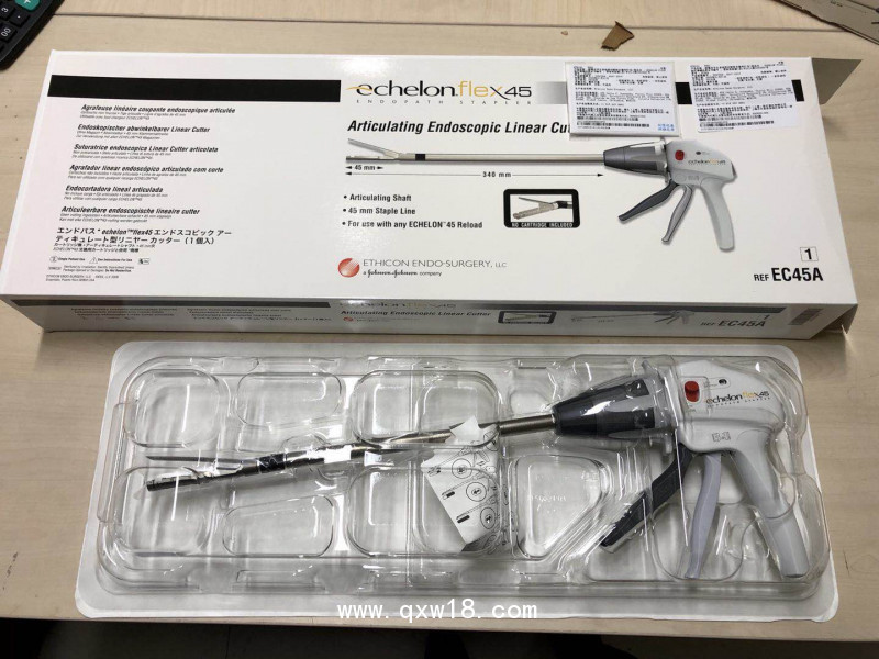 強(qiáng)生EC60A、EC45A 腔鏡關(guān)節(jié)頭直線型切割吻合器