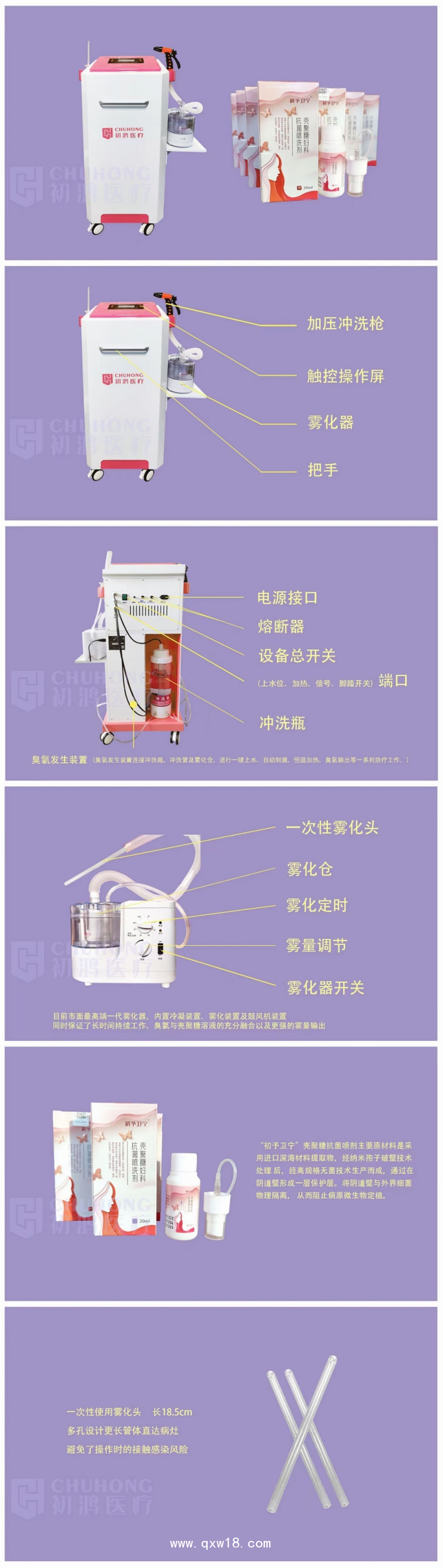 初鴻婦科產(chǎn)科臭氧治療儀 婦科病臭氧治療儀 婦科臭氧治療儀