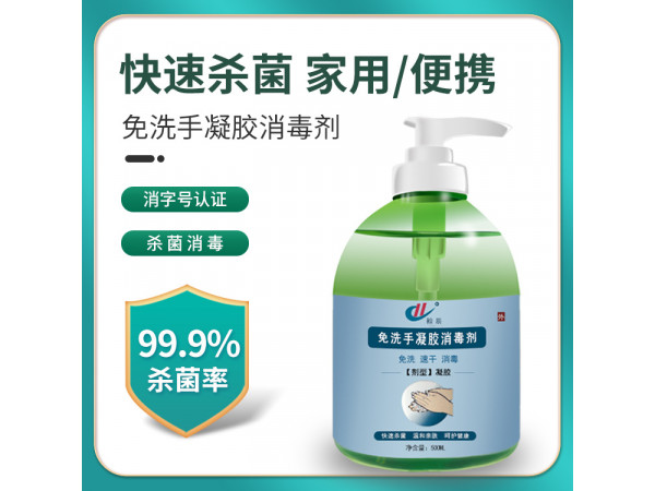 家用醫(yī)用500ml免洗手消毒凝膠 按壓式