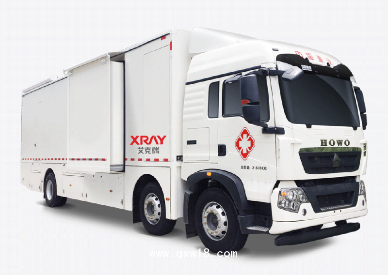 移動ct檢查車-車載ct車-移動式ct體檢車-艾克瑞ct車